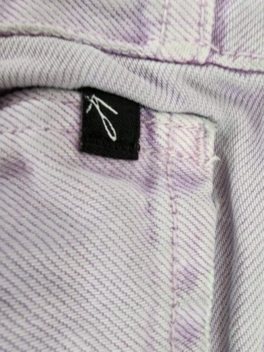 KANCAN Lilac Distressed High-Rise Jeans - Picture 3 of 8